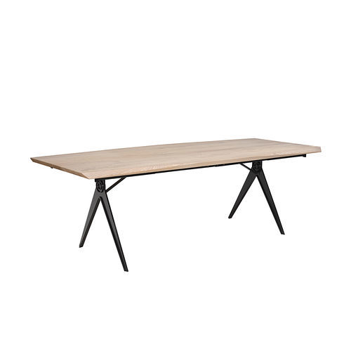 Tavolo contemporaneo - MIRAGE - Michel Ferrand - in legno / con supporto in metallo / rettangolare
