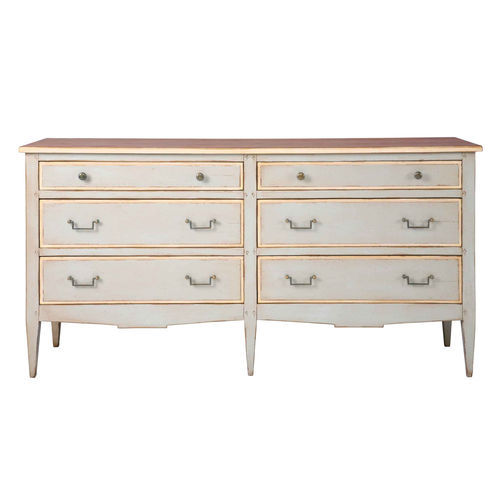 Cassettone classico - MASSONNIERE - Michel Ferrand - in legno / rettangolare / 6 cassetti