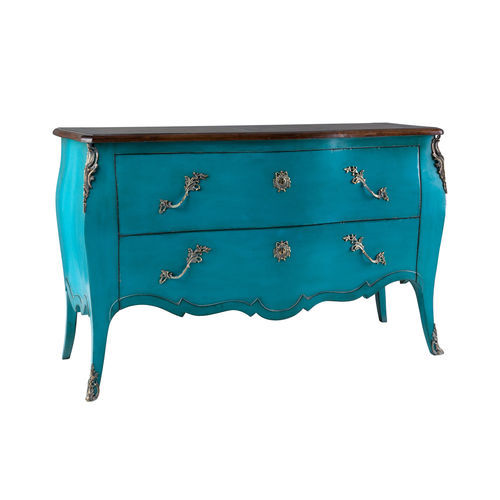 Cassettone in stile - AUTEUIL  - Michel Ferrand - in legno / 2 cassetti / bianco