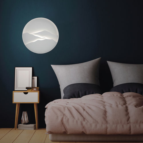 Applique contemporanea - LIGNE - METROPOLIGHT - da interno / in lega / in cotone