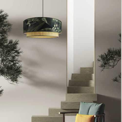 Lampada a sospensione - STRATOS SAGAIE - METROPOLIGHT - in tessuto / contemporanea / con cavo