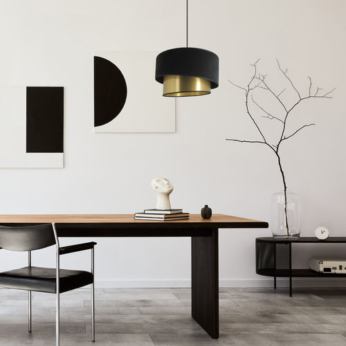 Lampada a sospensione - IONOS  - METROPOLIGHT - in velluto / in PVC / contemporanea