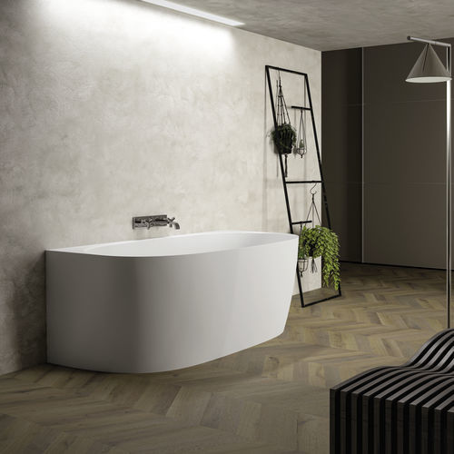 Vasca da bagno ovale - BULL - Disenia - da appoggio / per ambiente abitativo / ghisa minerale