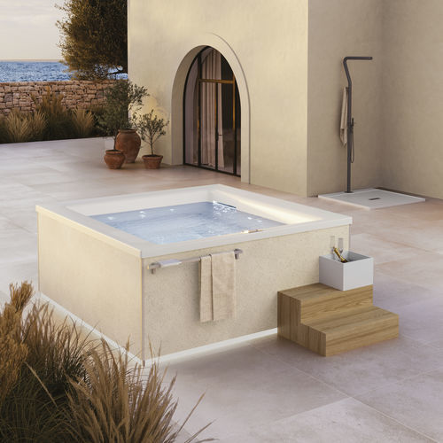 Spa da incasso - Gilium - Disenia - fuoriterra / quadrata / 4 posti