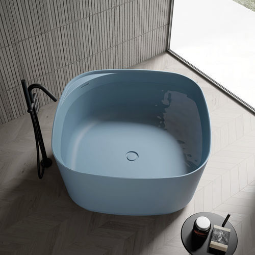 Vasca da bagno quadrata - Second  - Disenia - da appoggio / per ambiente abitativo / in resina acrilica