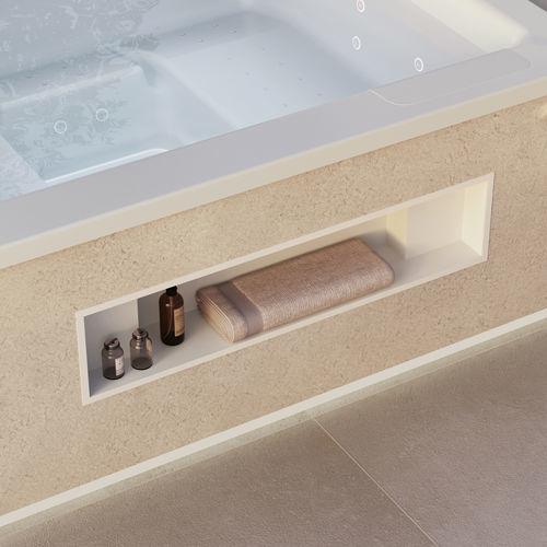 Contenitori portaoggetti in Solid Surface - VANO - Disenia - per stanza da bagno
