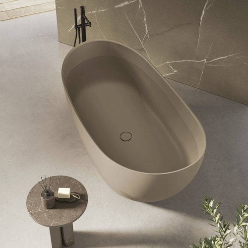 Vasca da bagno ovale - SEVEN - Disenia - da appoggio / per ambiente abitativo / in composito