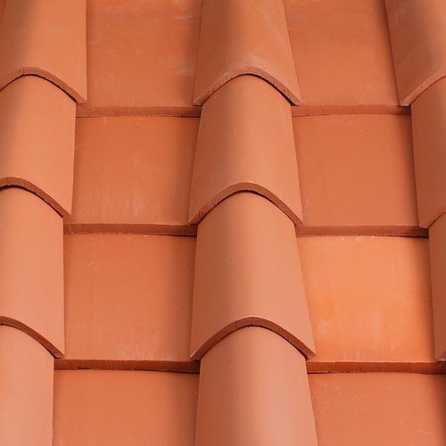 Tegola embrice - UNIKA® EMBRICE ROMANO ROSSO - Fornace laterizi Vardanega Isidoro srl - di bordo / in terracotta / grande