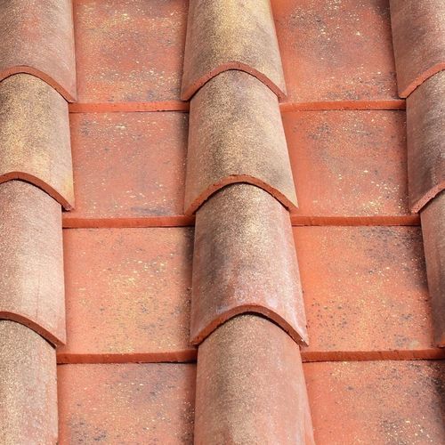 Tegola embrice - UNIKA® FALDA ROSSO ANTICATO - Fornace laterizi Vardanega Isidoro srl - di bordo / in terracotta / grande