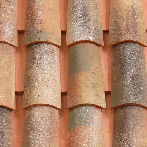 Tegola coppo - NURAXI SARDEGNA OCRA - Fornace laterizi Vardanega Isidoro srl - a cappello / in terracotta / grande