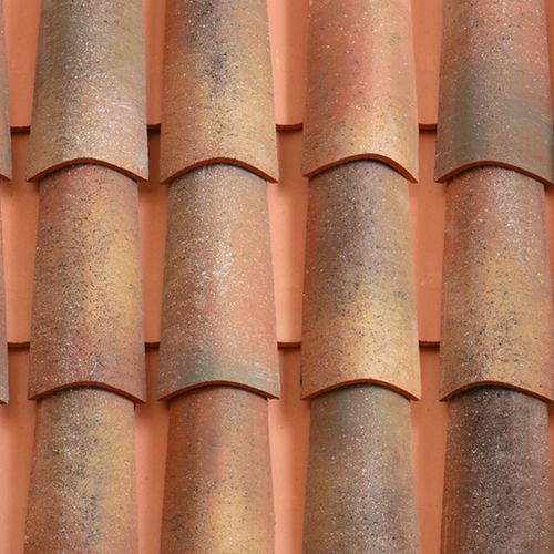 Tegola coppo - SUPREMA CHIMERA - Fornace laterizi Vardanega Isidoro srl - di colmo / a cappello / in terracotta