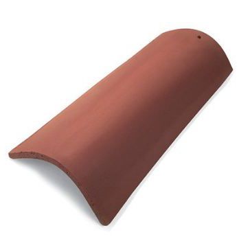 Tegola coppo - 3/4 - Fornace laterizi Vardanega Isidoro srl - a cappello / in terracotta / piccola