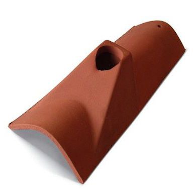 Tegola curva - UP––– - Fornace laterizi Vardanega Isidoro srl - per antenna / in terracotta / piccola
