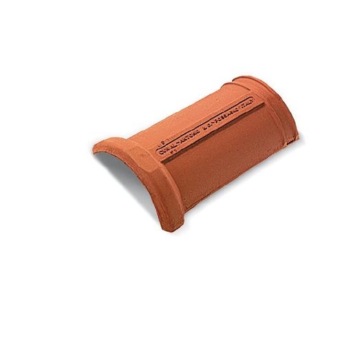 Tegola curva - K1T-1 - Fornace laterizi Vardanega Isidoro srl - di bordo / in terracotta / piccola