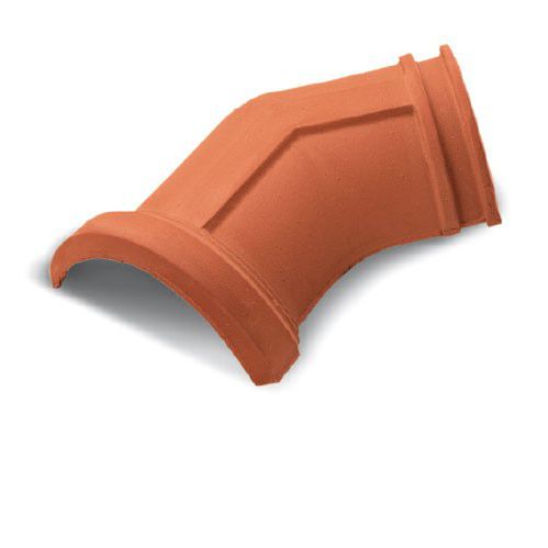 Tegola a due vie - D1T-0 - Fornace laterizi Vardanega Isidoro srl - di colmo / in terracotta / piccola