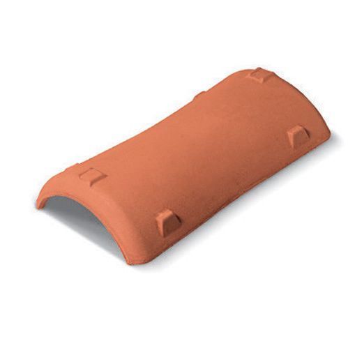 Tegola curva - PLUS DOUBLE HEAD - Fornace laterizi Vardanega Isidoro srl - di bordo / in terracotta / piccola