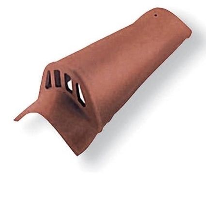 Tegola curva - A–––11 - Fornace laterizi Vardanega Isidoro srl - per aerazione / in terracotta / piccola