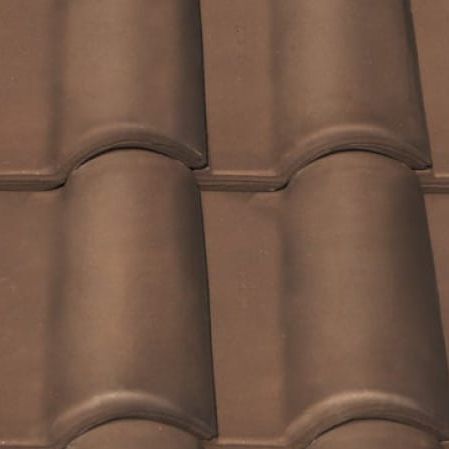 Tegola portoghese - TESTA DI MORO - Fornace laterizi Vardanega Isidoro srl - in terracotta / piccola / marrone