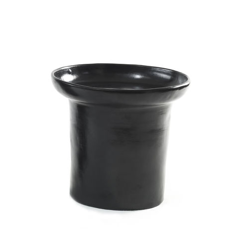 Tavolo d'appoggio classico - NUNA - ames - in ceramica / rotondo / per uso residenziale