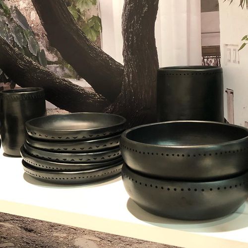 Insalatiera in ceramica - BARRO DINING - ames - in terracotta