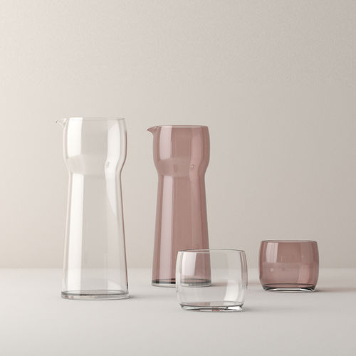 Brocca in vetro soffiato - 201446 - LYNGBY PORCELÆN - per uso domestico