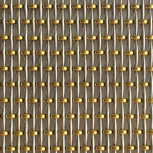 Tela metallica in acciaio inossidabile - XY-1654 - Hebei Shuolong Metal Products Co.,Ltd - in rame / per interni / a maglia lunga