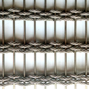 Tela metallica in acciaio inossidabile - XY-M4375 - Hebei Shuolong Metal Products Co.,Ltd - per facciate / a maglia lunga