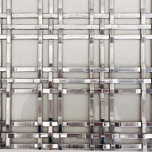 Tela metallica in acciaio inossidabile - XY-3833 - Hebei Shuolong Metal Products Co.,Ltd - per facciate / a maglia quadrata