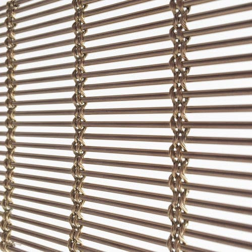 Tela metallica in acciaio inossidabile - XY-M4235 - Hebei Shuolong Metal Products Co.,Ltd - per interni / per facciate / per muro