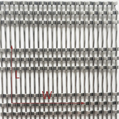 Tela metallica in acciaio inossidabile - XY-1456 - Hebei Shuolong Metal Products Co.,Ltd - per parete / a maglia lunga