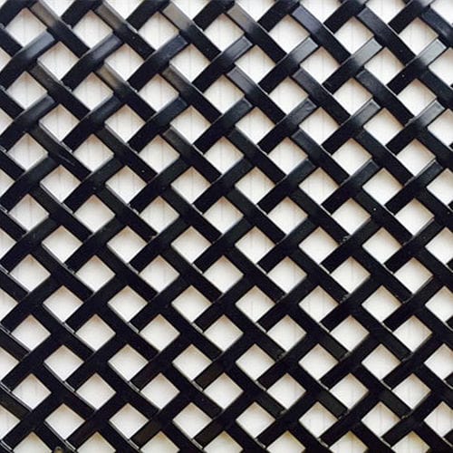 Tela metallica in acciaio inossidabile - XY-1510PVC - Hebei Shuolong Metal Products Co.,Ltd - per parete / a maglia quadrata / nera