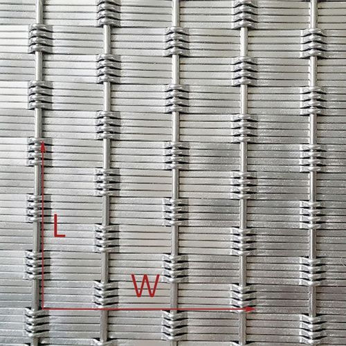 Maglia metallica in acciaio inossidabile - XY-D2175 - Hebei Shuolong Metal Products Co.,Ltd - per facciate / per muro / per rivestimento di facciata