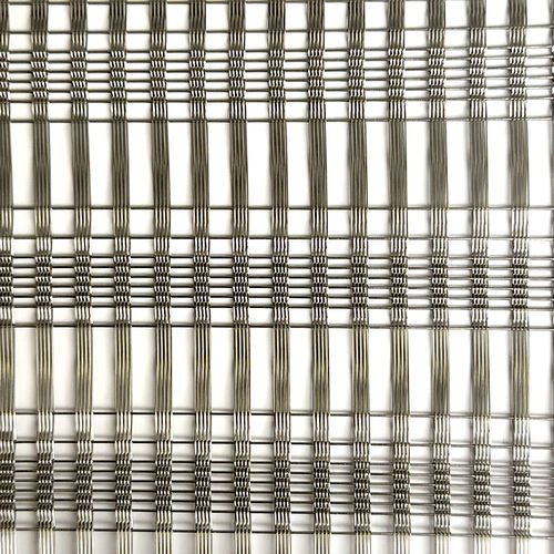 Tela metallica per stratifica vetro - XY-R-SS99 - Hebei Shuolong Metal Products Co.,Ltd - in acciaio inossidabile / per interni / per muro