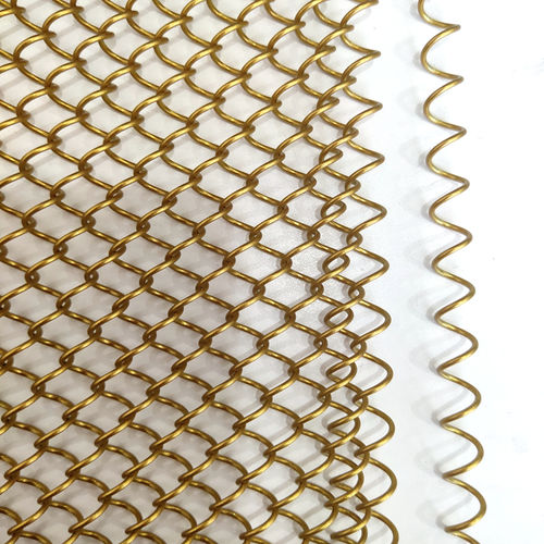 Maglia metallica per doccia - XY-AG0935 - Hebei Shuolong Metal Products Co.,Ltd - in alluminio / per tende / per controsoffitto
