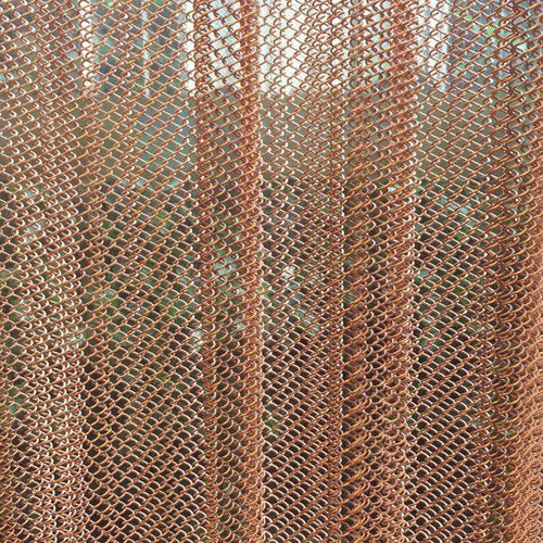 Tela metallica in alluminio - XY-AG1242 - Hebei Shuolong Metal Products Co.,Ltd - per tende / con fili a spirale