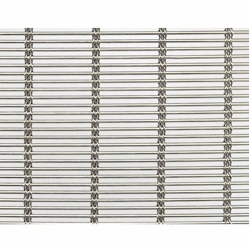 Tela metallica in acciaio inossidabile - XY-M2414 - Hebei Shuolong Metal Products Co.,Ltd - per rivestimento di facciata / a maglia lunga / argentata