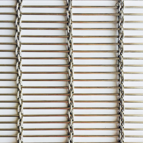 Maglia metallica in acciaio inossidabile - XY-M3365 - Hebei Shuolong Metal Products Co.,Ltd - per rivestimento di facciata / per frangisole / a maglia lunga