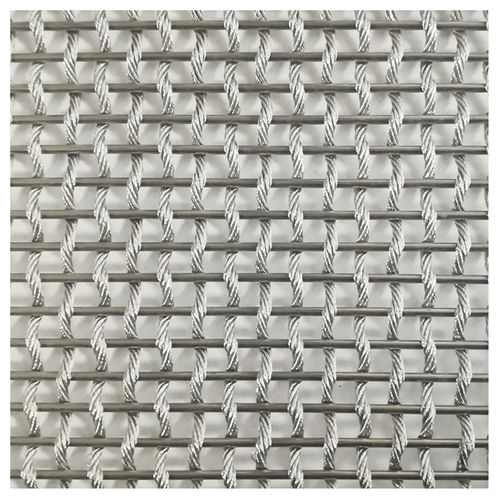 Rete metallica in acciaio inossidabile - XY-M4322 - Hebei Shuolong Metal Products Co.,Ltd - per esterni / a maglia stretta / decorativa