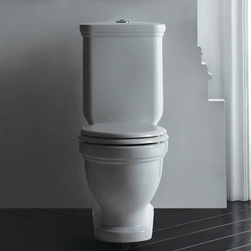 WC sospeso - VOLDA - Albion Bath Co - monoblocco / filomuro / in porcellana