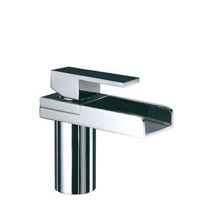 Miscelatore per lavabo - WATERSQUARE LIGHT: 123310LHT - Rubinetterie Eurorama spa - da appoggio / in metallo cromato / da bagno