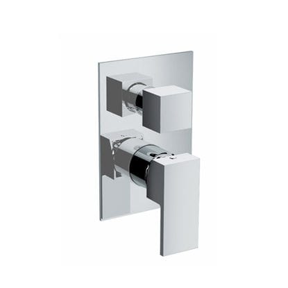 Miscelatore da doccia - PE730333Q - Rubinetterie Eurorama spa - da incasso / in metallo cromato / da bagno