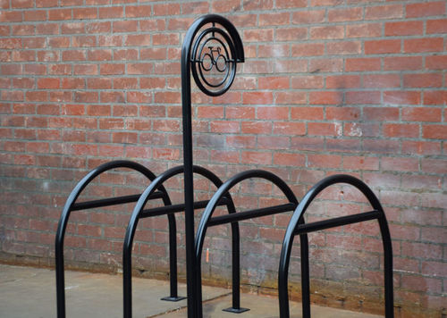 Rastrelliera per biciclette a pavimento - CAMPUS - CANTERBURY DESIGNS - per spazi pubblici / in acciaio / professionale