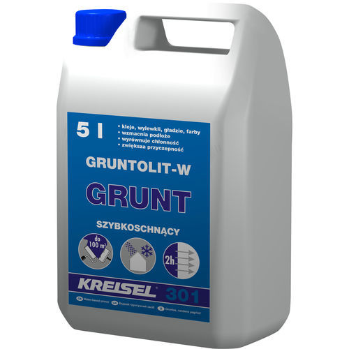 Primer per muratura - GRUNTOLIT-W 301 - Kreisel - per cartongesso / per mattoni / per cemento