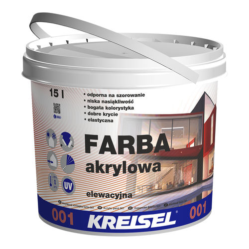 Pittura di isolamento - 001 - Kreisel - da esterno / per facciate / a base di resina acrilica