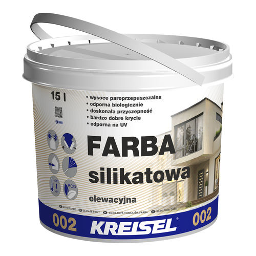 Pittura di isolamento - SILICATE 002 - Kreisel - da esterno / per facciate / ai silicati