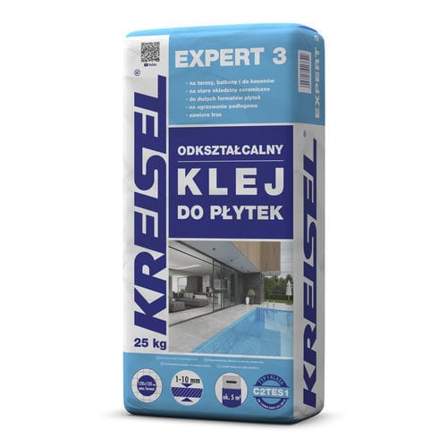 Colla cementizia per piastrelle - EXPERT 3 - Kreisel - per rivestimento murale / per pavimento