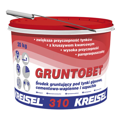 Primer per cartongesso - GRUNTOBET 310 - Kreisel - per cemento / per calcestruzzo / per rivestimenti