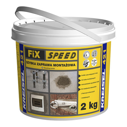Malta di montaggio - FiX SPEED 421 - Kreisel - di giunzione / impermeabile / per armature metalliche
