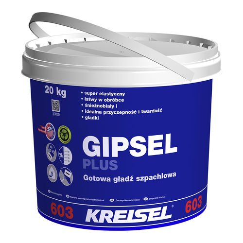 Intonaco di lisciatura - GIPSEL PLUS 603 - Kreisel - di finitura / deumidificante / da interno