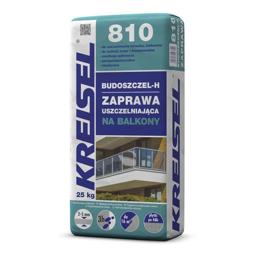 Impermeabilizzante isolante - BUDOSZCZEL-H 810 - Kreisel - per terrazza / per piscina / per doccia